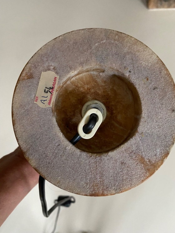 Image 1 of Vintage Pegasam alabaster table lamp