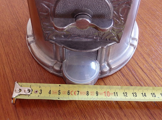 Image 1 of gum vending machine, M&M's, piggy bank