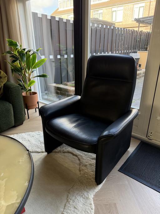 De Sede Leren Fauteuil Vintage Mid Century DS50