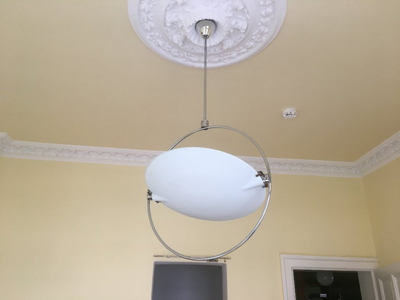 Image 1 of Nobona, Fontana Arte pendant light from the 80s, d 102 cm