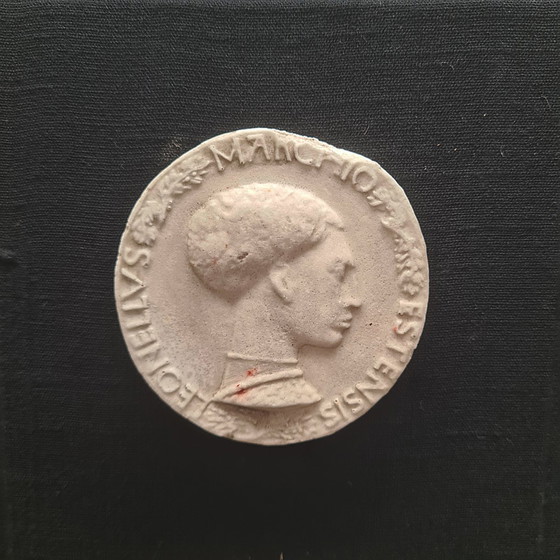 Image 1 of Moulages en plâtre anciens de Leonello d'Este, vers 1900