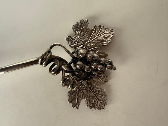 Image 1 of Bestekhouders van sterling zilver, 12 stuks