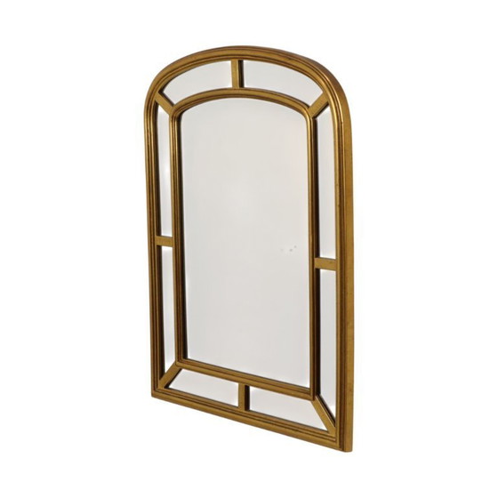 Image 1 of Hollywood Regency Gouden Spiegel Deknudt
