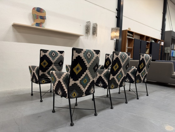 6 Montis Chaplin eetkamerstoelen, Anders, Meerdere kleuren (foto 8 van 13)