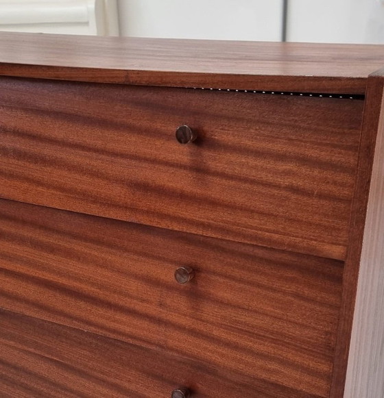Image 1 of Mid Century schoenenkast