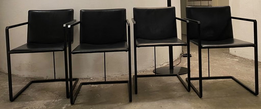 4x Vintage chairs by Hennie de Jong