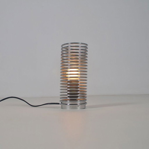 Massive Spiral-Tischlampe