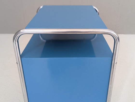 Image 1 of Table de nuit Thonet B 107 par J. Fenyves, années 1930