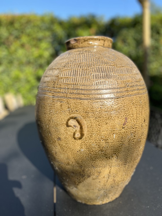 Image 1 of Martavaan, oude Aziatische kruik xxl 