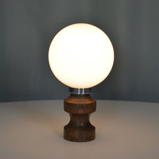 Image 1 of wooden table light