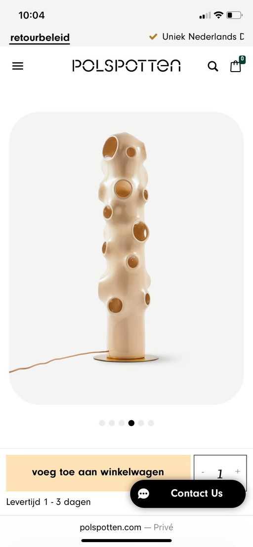 Bulle floor lamp Pols Potten