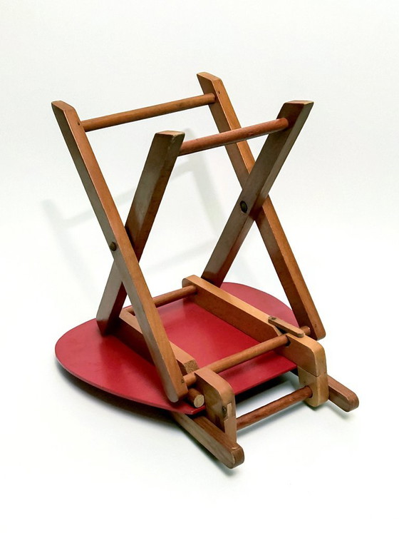 1950s High Chair – Decorative Objects, Wood, Vintage (photo 7 of 10)
