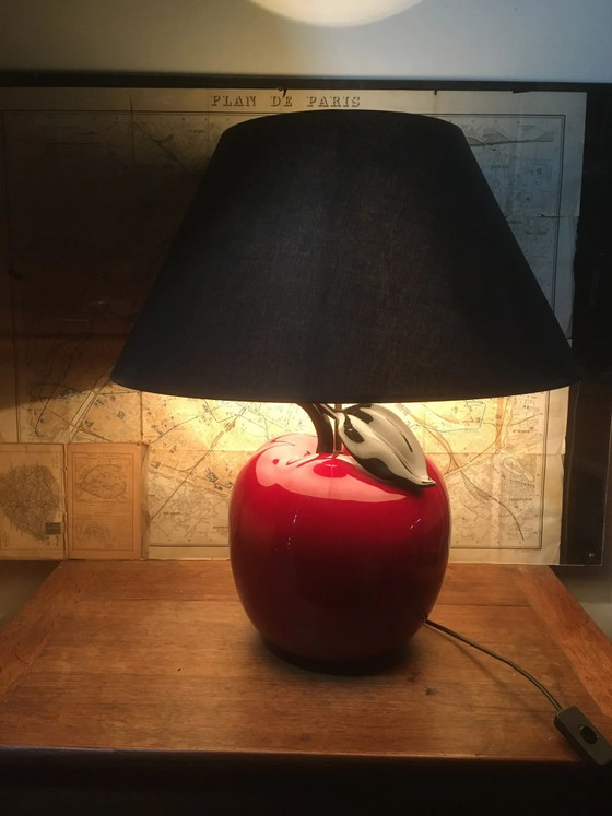 Ceramic apple lamp – Table lamps, Porcelain, Vintage (photo 8 of 10)