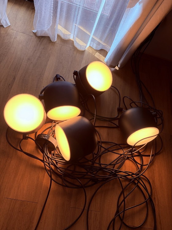 Flos Rosone Multiplo Aim lamp 5 shades – Ceiling lights, Aluminium (photo 4 of 8)