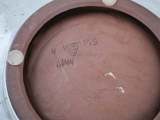 Ceramic bowl, Danish design, 1970s, manufactured by MA&S, designed by Marianne Starck, Starck Marianne, White (photo 9 of 11)