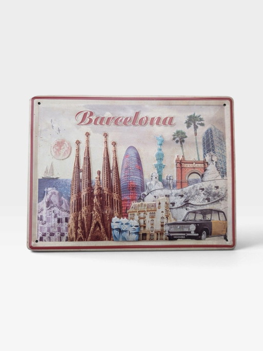 Barcelona Board / Reklame Sign