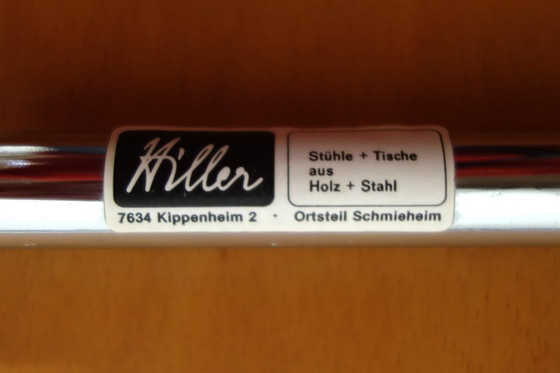 Image 1 of Set of 4 Hiller Chairs, Germany, 1970s