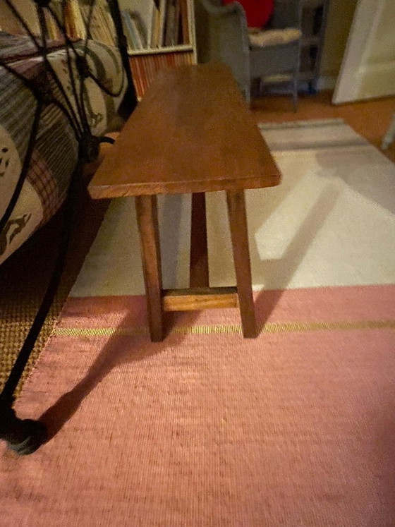 Image 1 of 2 robuste panchine di legno