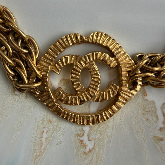 Chanel Vintage CC Choker Necklace 24k Gold-Plated – Decorative Objects (photo 2 of 8)