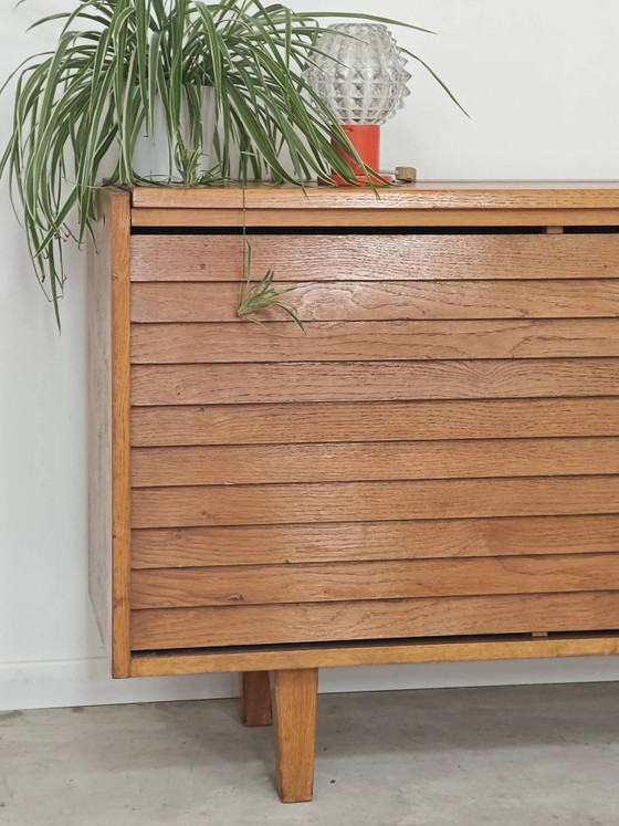 Storage chest for blankets or toys bar by Dyha Czech Republic 60, Storage cabinet, Wood, Mid Century Modern (photo 37 of 40)