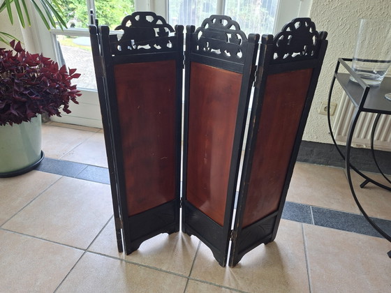 Image 1 of Pantalla de chimenea antigua.