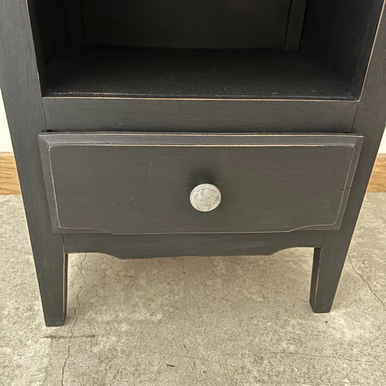 Image 1 of Small wooden bedside table