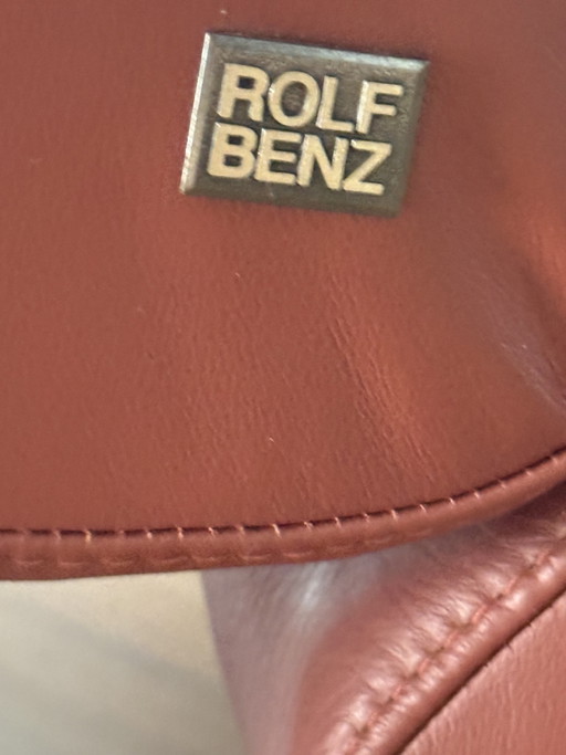 2 Rolf BENZ fauteuils beweegbaar