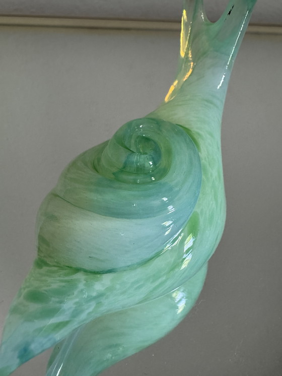 Image 1 of Lumaca in vetro di Murano opalescente antico