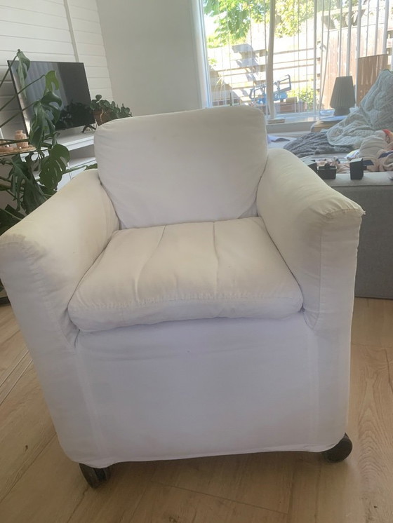 Image 1 of 4 gelderland chairs with armrests and casters