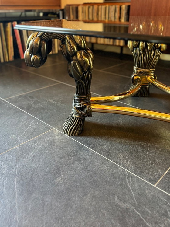 Image 1 of Table basse Willy Daro Hollywood Regency