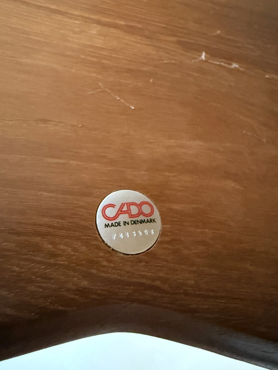 Image 1 of Table d'appoint d'angle vintage « Minerva », France & Son '60