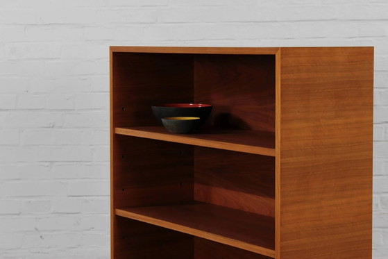 Vintage teak bookcase sideboard 60s 70s – Wood (photo 5 of 10)
