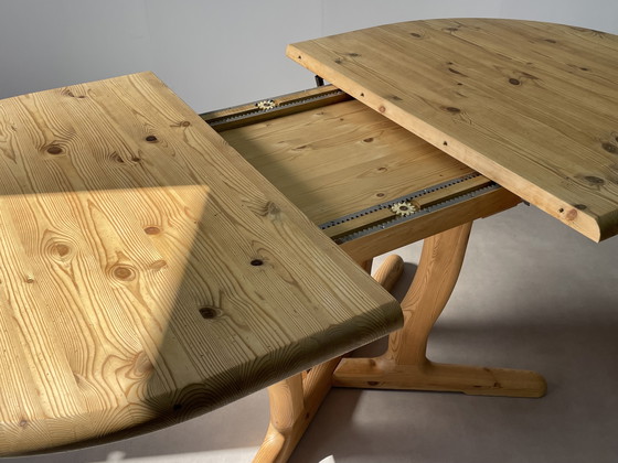 Image 1 of Extendable Scandinavian table in the style of Rainer Daumiller, Dyrlund, 1980s