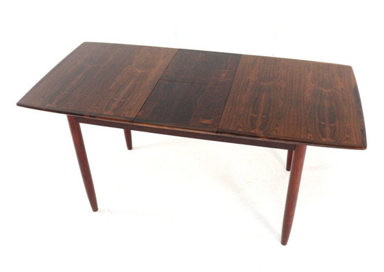 Image 1 of Rosewood extendable dining table 'Hasselt' vintage