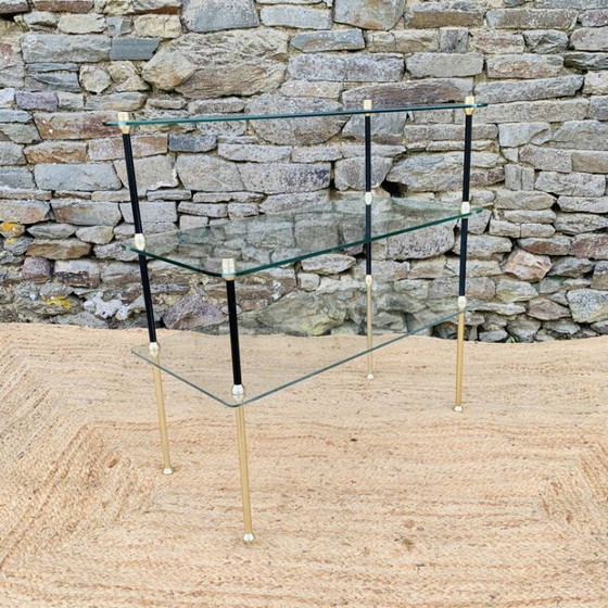 Image 1 of Mensola in vetro vintage degli anni '50/'60