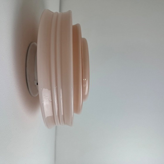 Lampada da parete o da soffitto antica in stile Art Déco per grattacieli – Applique, Glass (photo 2 of 10)
