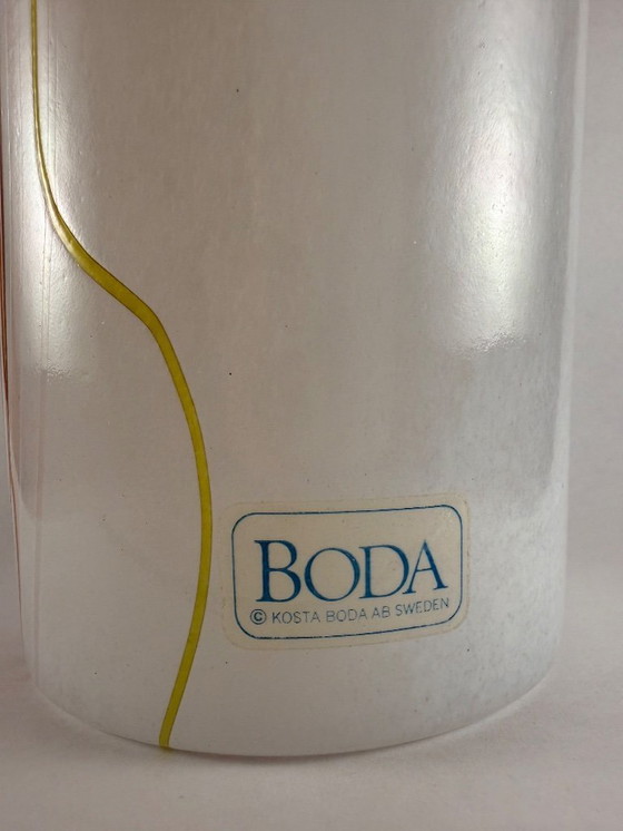 Image 1 of Vintage Kosta Boda 'Rainbow' Vase by Bertil Vallien – Artist Collection