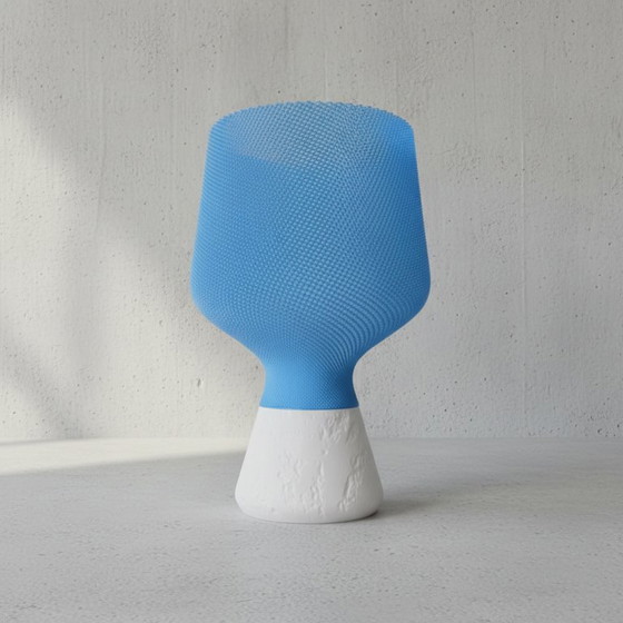 Image 1 of Blue Glow Design Lamp 30 cm