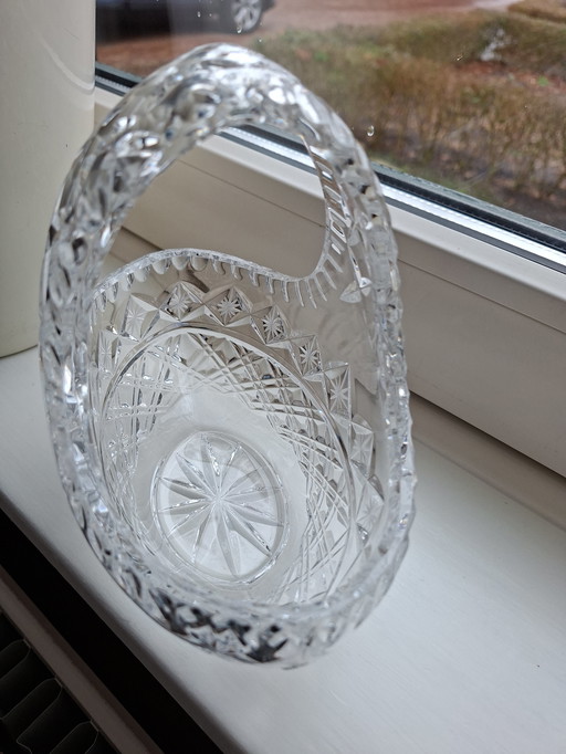 ¡Cesta de cristal de plomo!