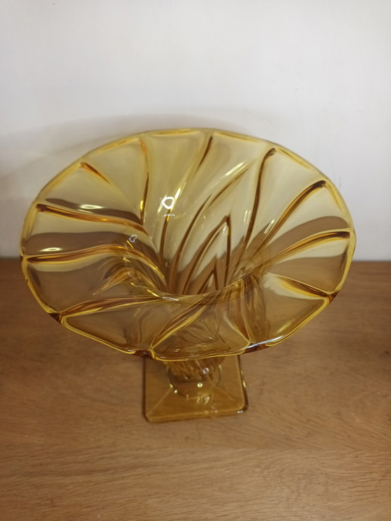 Image 1 of Val Saint Lambert Vase.