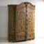 Antiker barocker bemalter Kleiderschrank aus Kiefer – Österreichisch-Ungarische Monarchie, Jahr 1794 (photo 22 of 40)