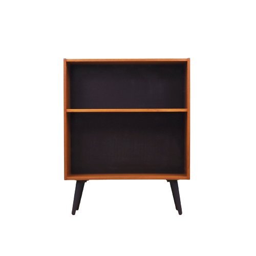 Libreria in teak, design danese, anni '70, produzione: Danimarca