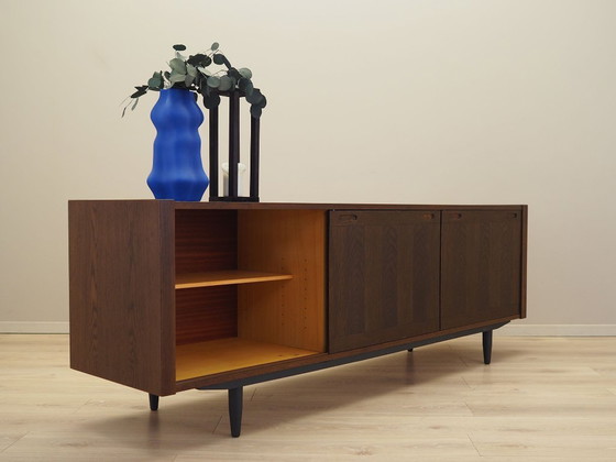 Image 1 of Buffet en chêne, design danois, années 1970, fabriqué par Skovby Møbelfabrik