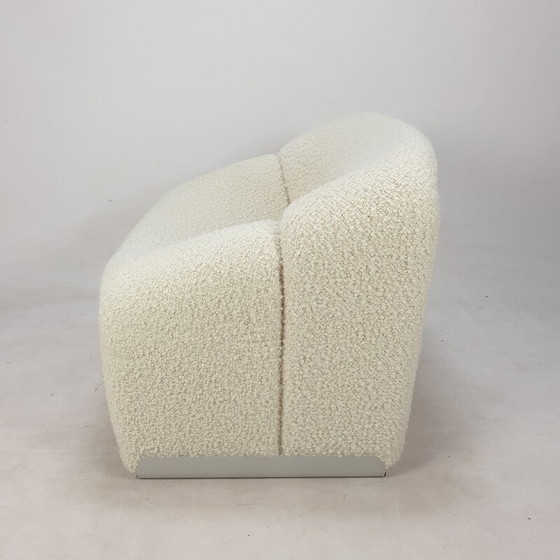 Image 1 of Vintage Groovy F598 armchair in wool by Pierre Paulin for Artifort, 1980s