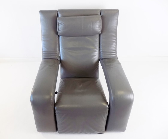 Image 1 of Brunati Kilkis Lounge-Sessel aus Leder von Ammanati & Vitelli