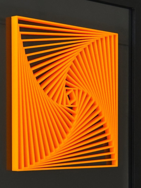 Image 1 of Tríptico espiral cromático – Juego de 3