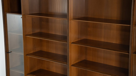 Image 1 of Mid-Century Modern Artona Bookcase By Afra And Tobia Scarpa, Maxalto,1960S ( In Two Parts)