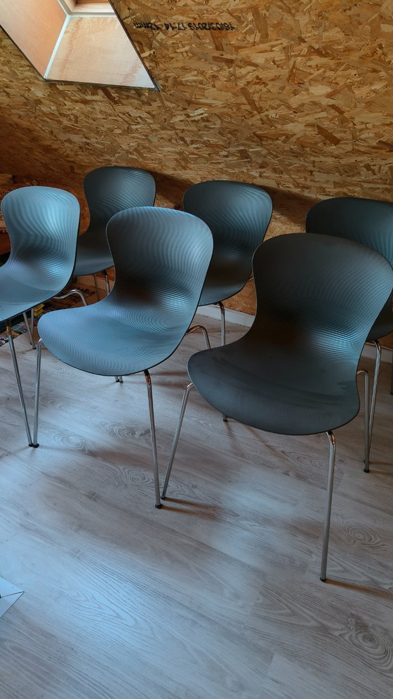 Image 1 of 6x Fritz Hansen ~ Kasper Salto - NAP chair