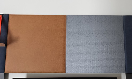 Image 1 of Paneles de pared Dock Four (8) con sistema de montaje y estantes.