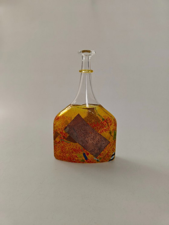 Beautiful Yellow Vase by Bertil Vallien for Kosta Boda Type Satelitte – Glass (photo 2 of 9)